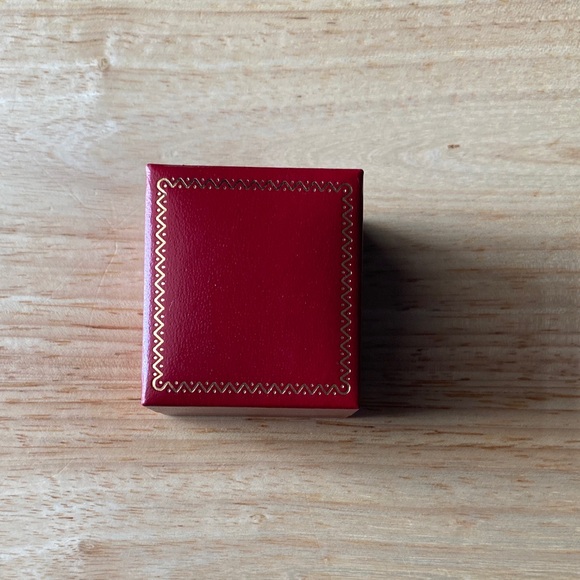 Women’s Sterling Silver Cross Ring with Clear Stones - Picture 6 of 6